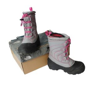 North Face Insulated Kids Boots Size 2